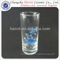 Productos baratos de la importación de China / Glassware de la taza de cristal fijados / pantalla de seda Decoran el vaso del vaso de BengBu del patrón